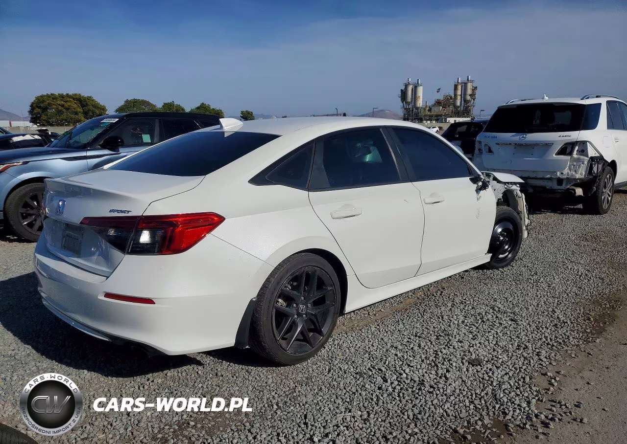 2022 Honda Civic Sport VIN:2HGFE2F54NH602771 - 3
