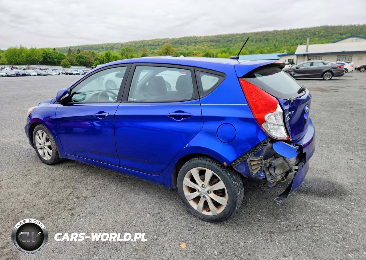 2013 Hyundai Accent Se VIN:KMHCU5AE6DU069603 - 2