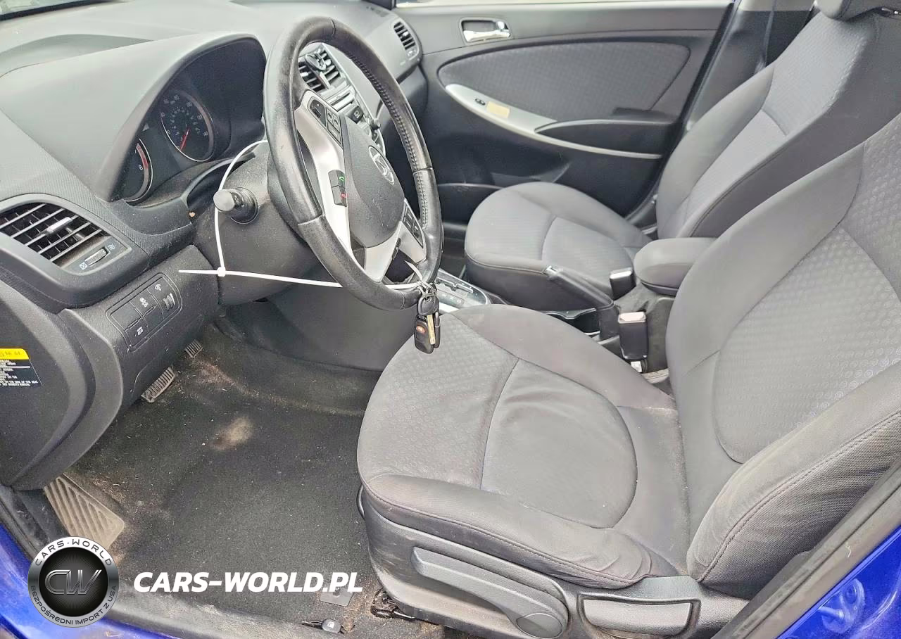 2013 Hyundai Accent Se VIN:KMHCU5AE6DU069603 - 7