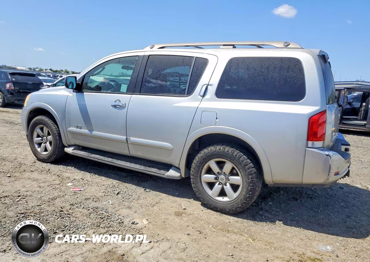 2008 Nissan Armada Se VIN:5N1AA08D78N610707 - 2