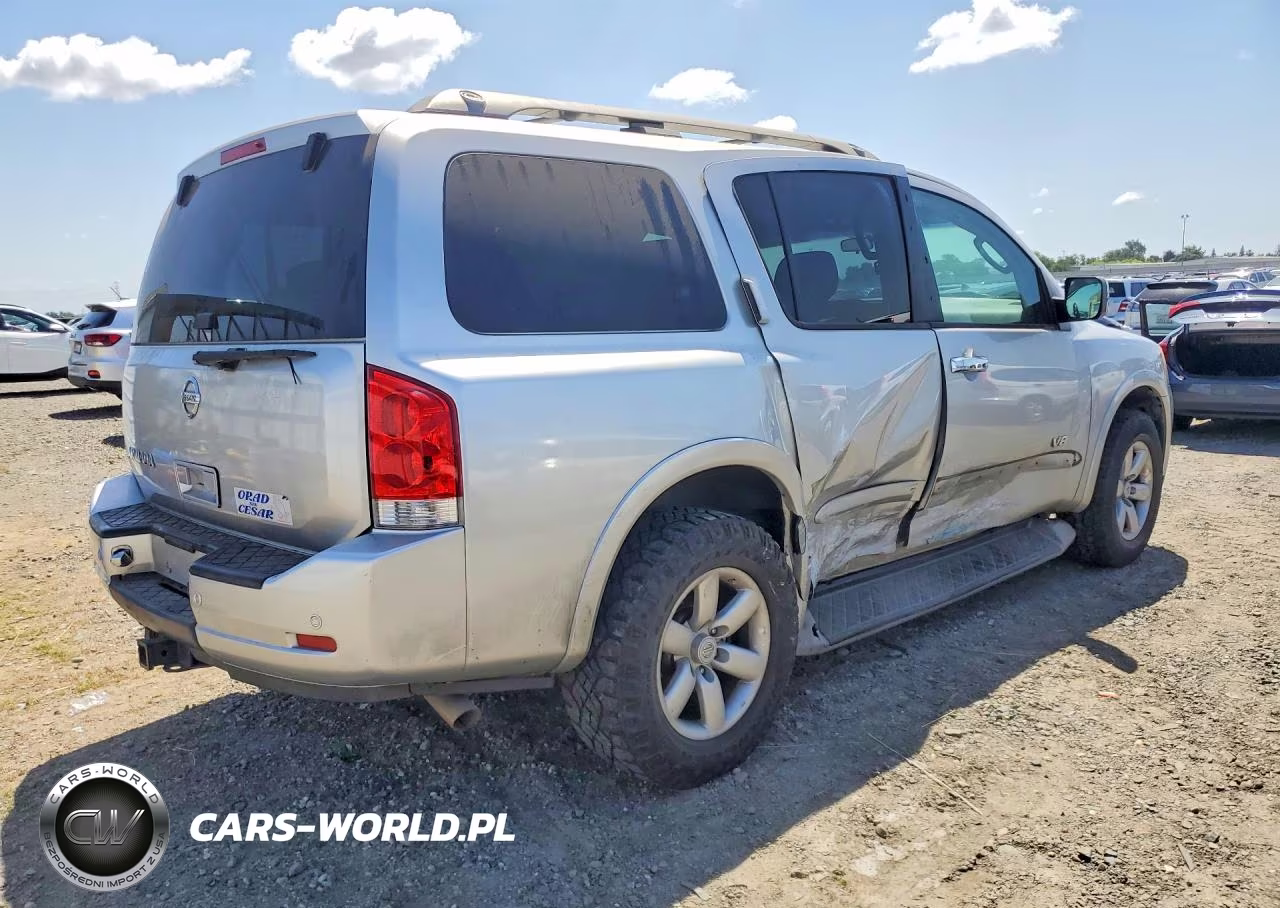 2008 Nissan Armada Se VIN:5N1AA08D78N610707 - 3