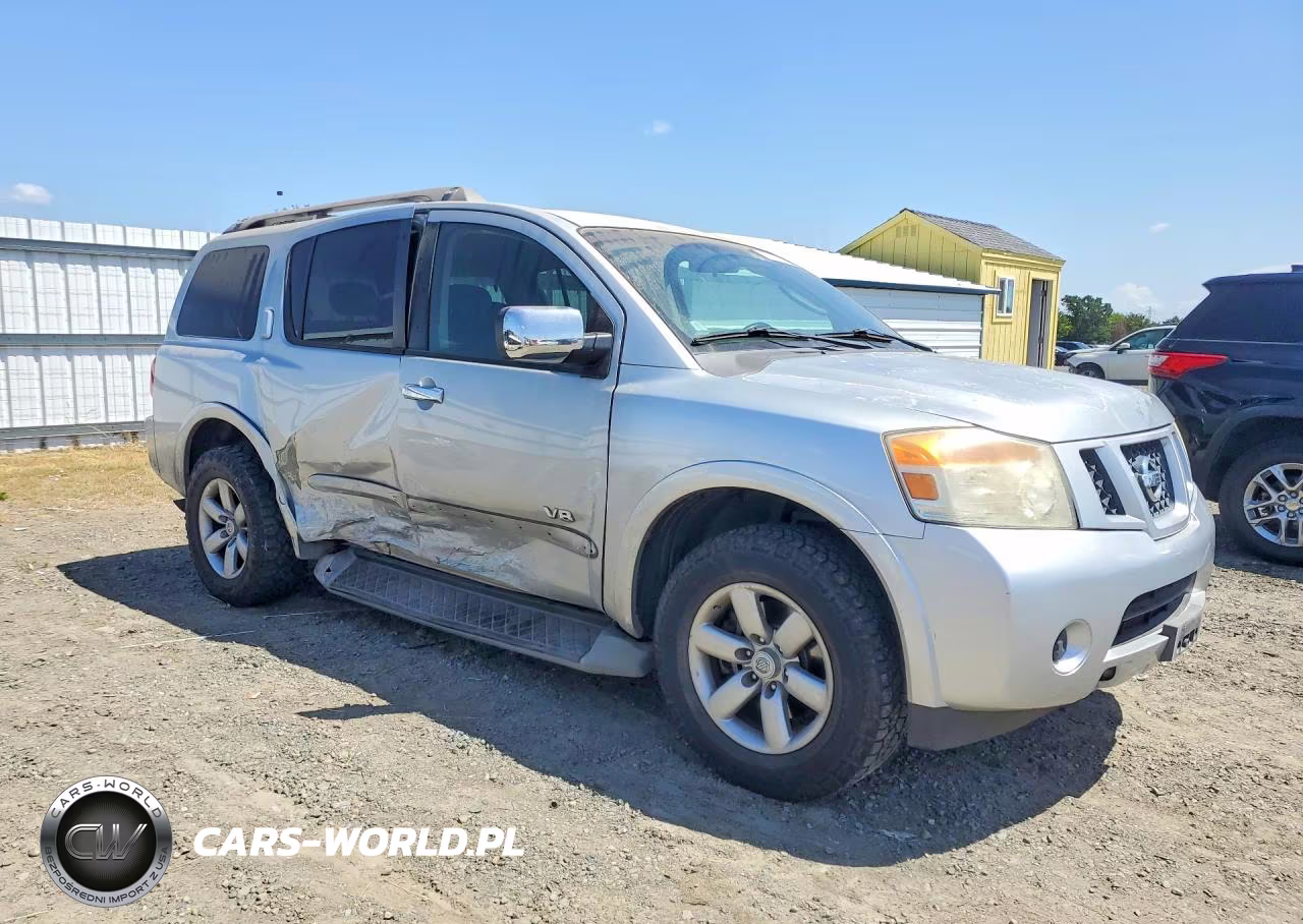 2008 Nissan Armada Se VIN:5N1AA08D78N610707 - 4