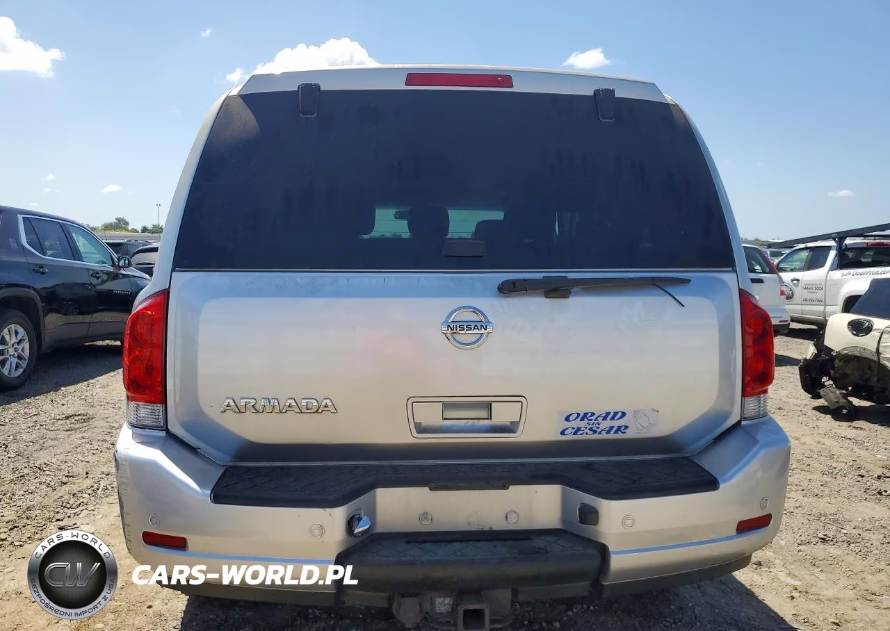 2008 Nissan Armada Se VIN:5N1AA08D78N610707 - 6