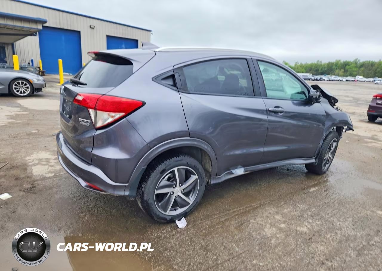 2019 Honda Hr-V Touring VIN:3CZRU6H90KM710172 - 3