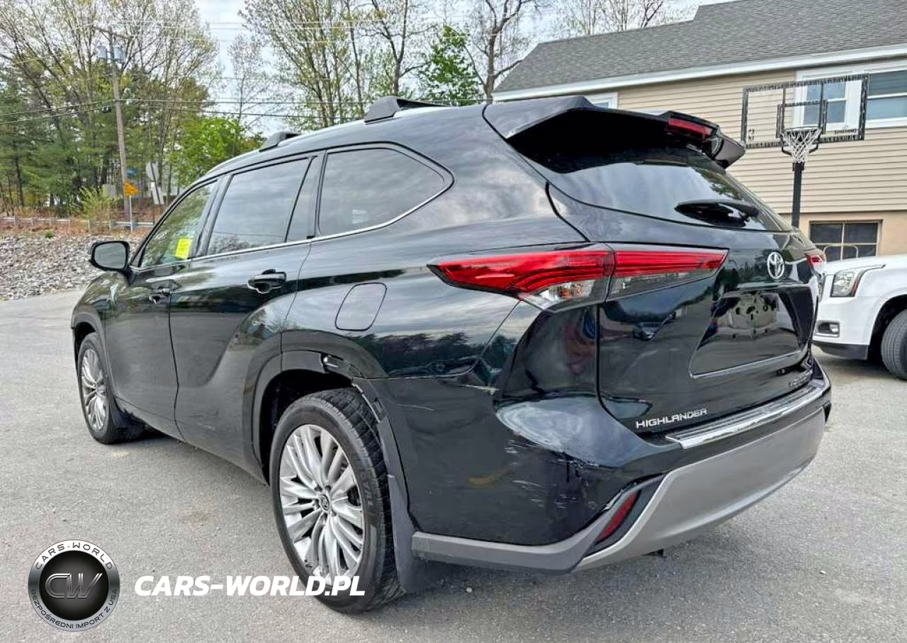 2023 Toyota Highlander Platinum VIN:5TDKDRBH8PS035011 - 2