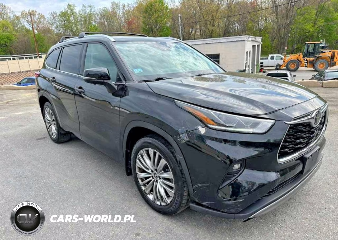 2023 Toyota Highlander Platinum VIN:5TDKDRBH8PS035011 - 4