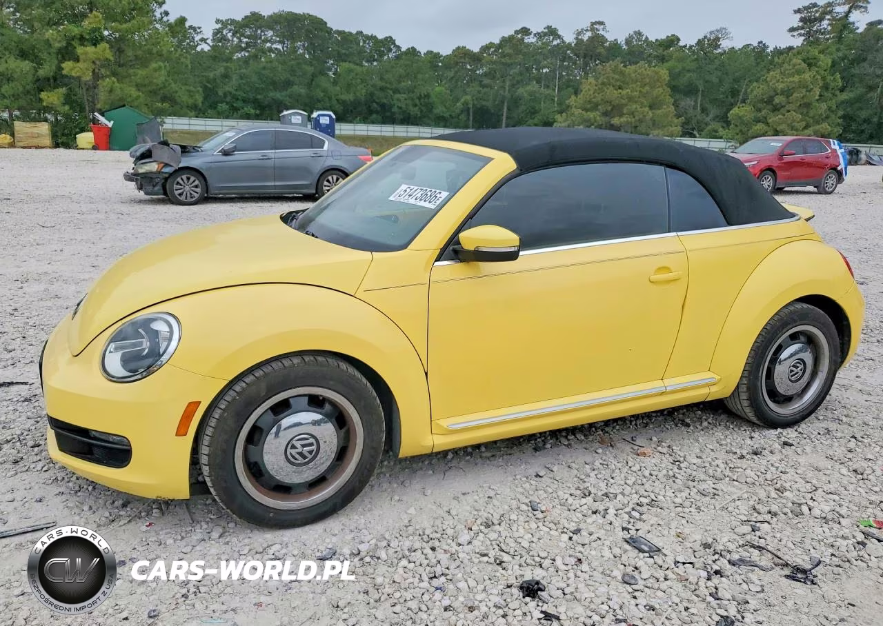 2013 Volkswagen Beetle VIN:3VW5X7ATXDM809623 - 1