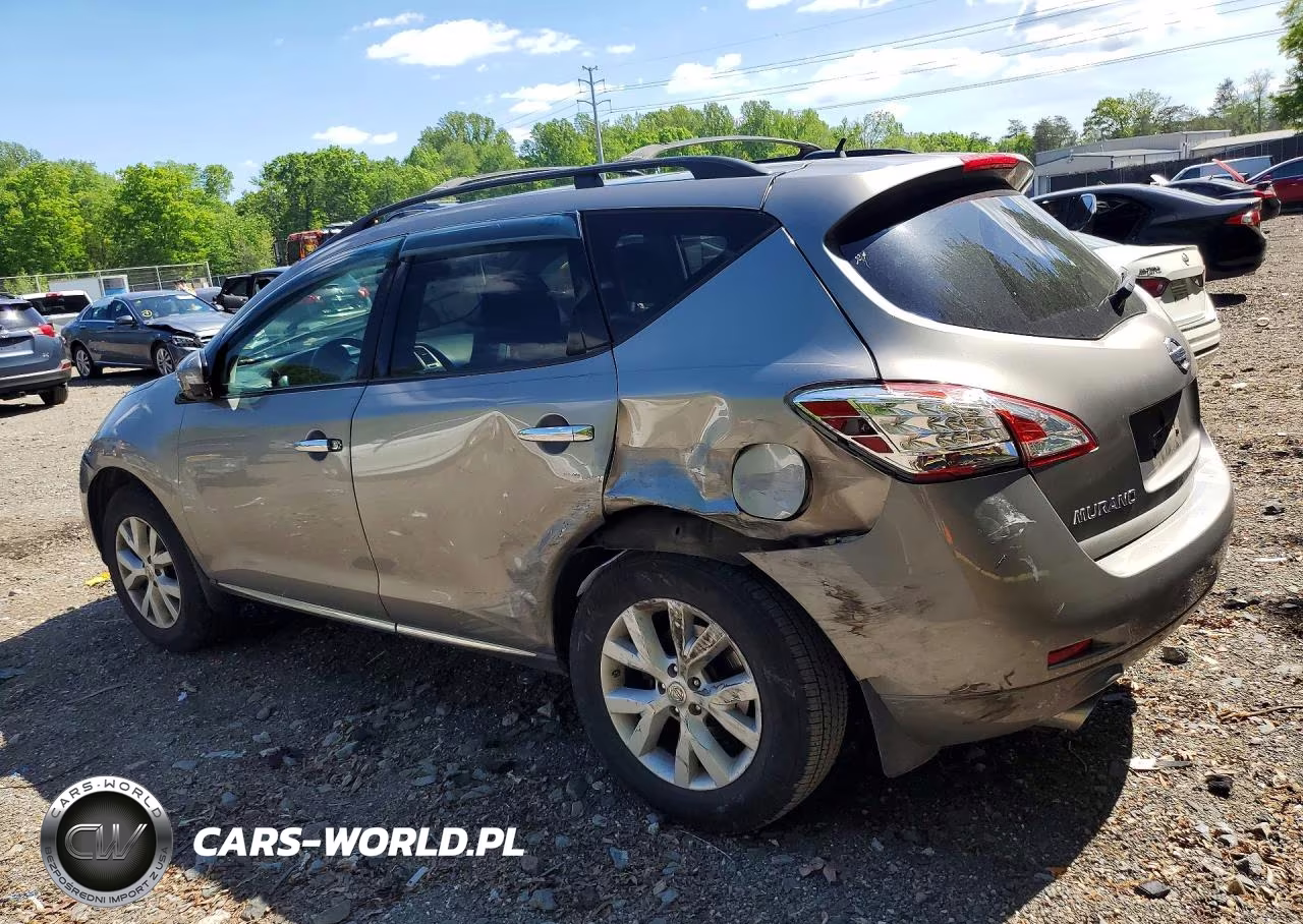 2012 Nissan Murano S VIN:JN8AZ1MWXCW201389 - 2