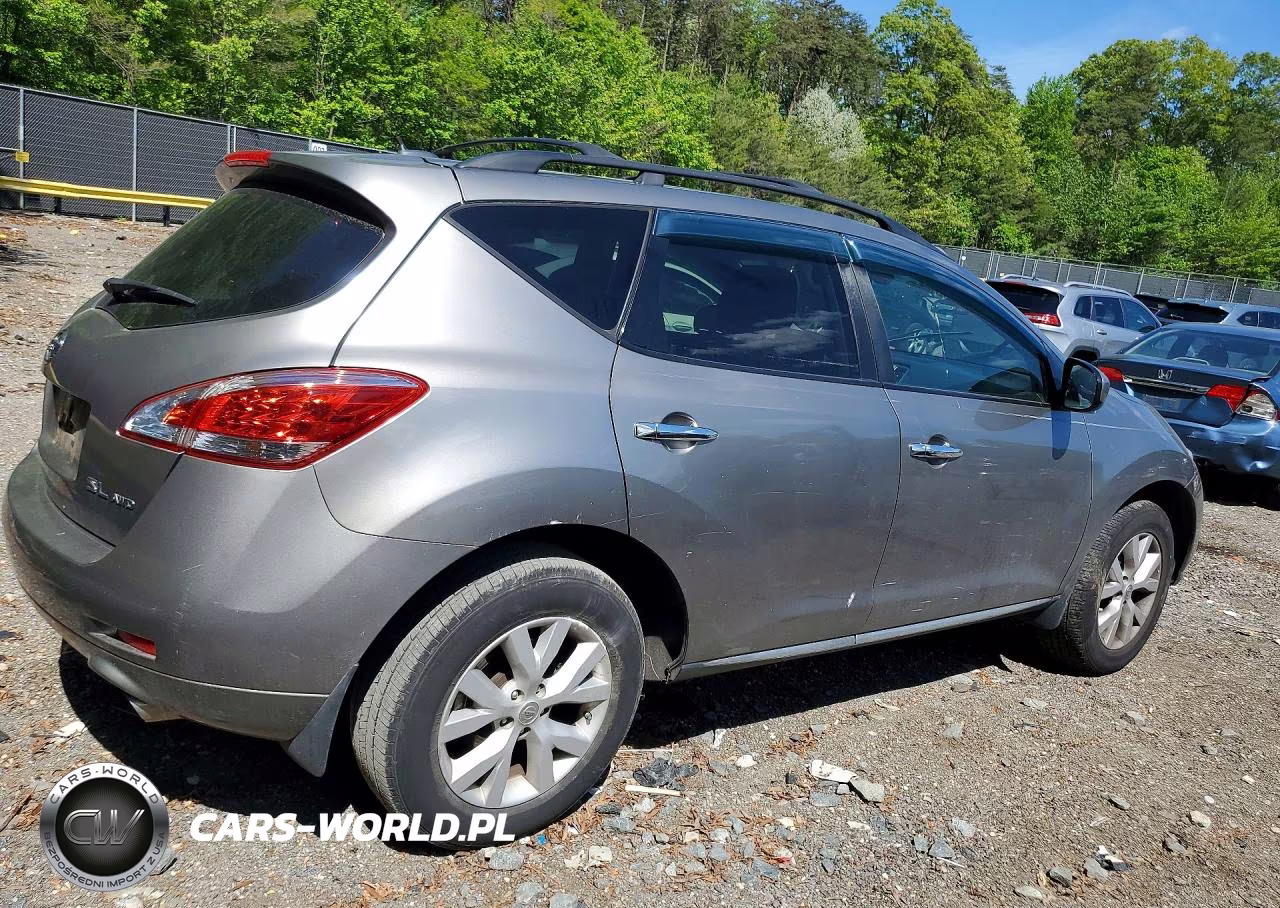 2012 Nissan Murano S VIN:JN8AZ1MWXCW201389 - 3