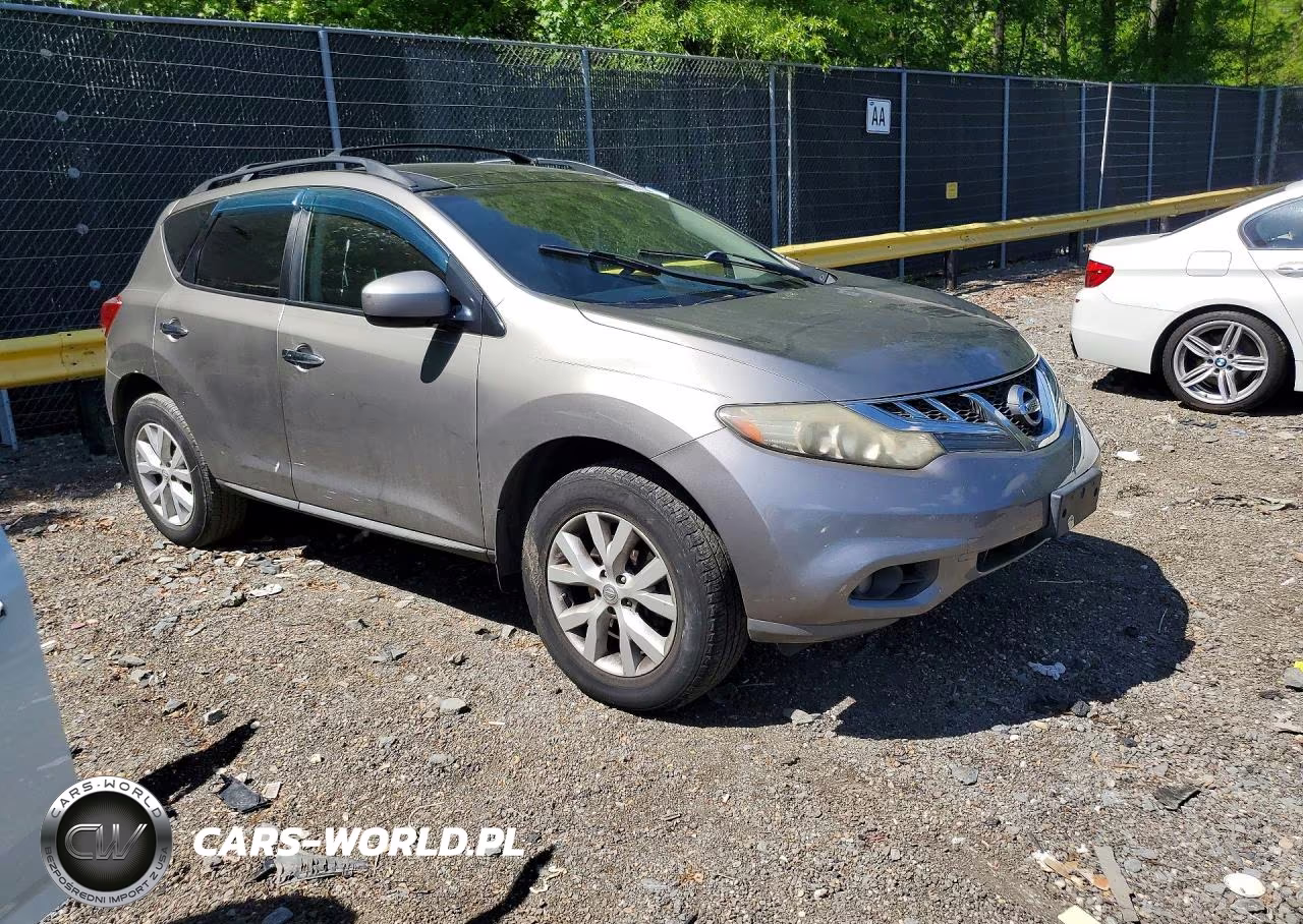 2012 Nissan Murano S VIN:JN8AZ1MWXCW201389 - 4