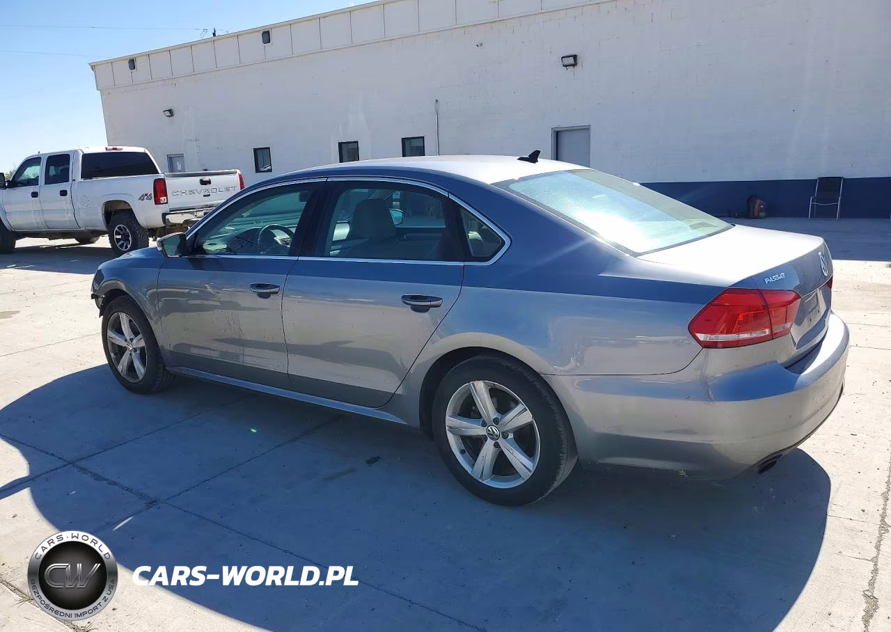 2014 Volkswagen Passat Se VIN:1VWBT7A36EC084507 - 2