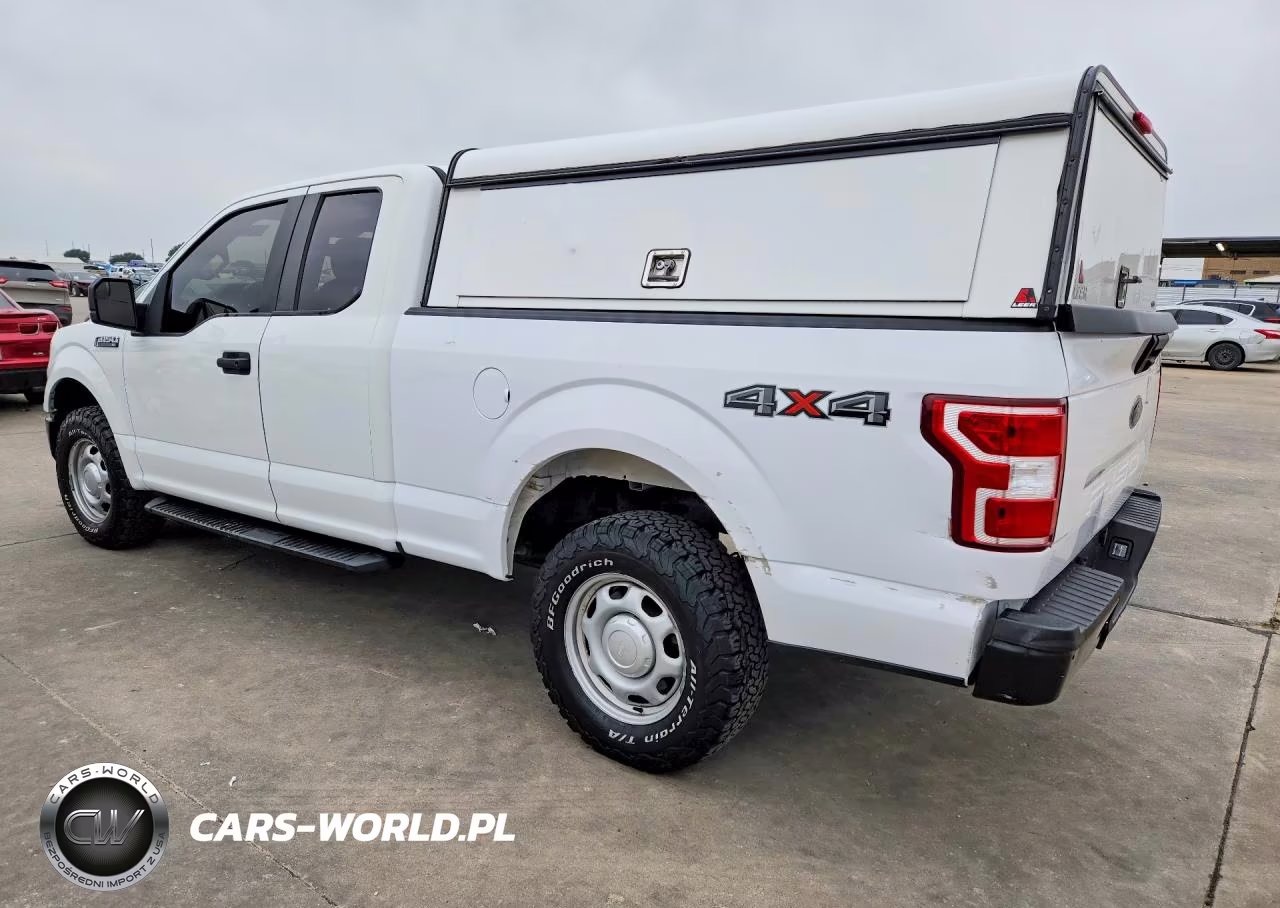 2019 Ford F150 Super Cab VIN:1FTFX1E53KKF04484 - 2