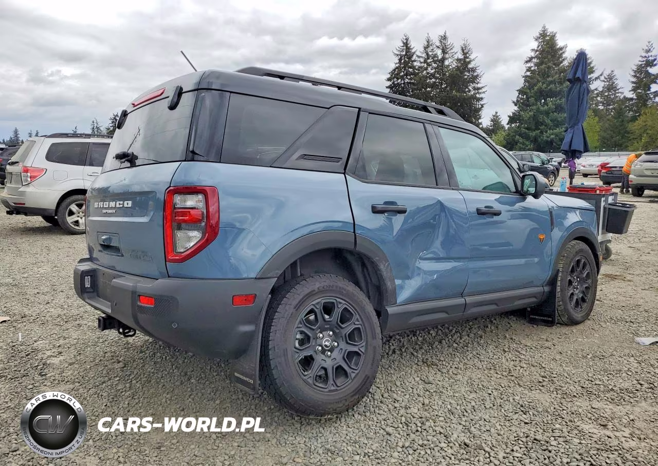 2025 Ford Bronco Sport Badlands VIN:3FMCR9DA7SRE90042 - 3