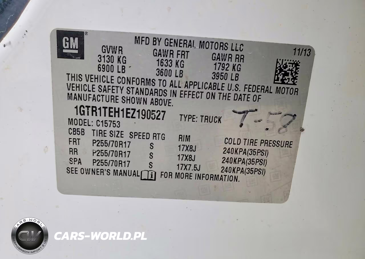 2014 GMC Sierra C1500 VIN:1GTR1TEH1EZ190527 - 12