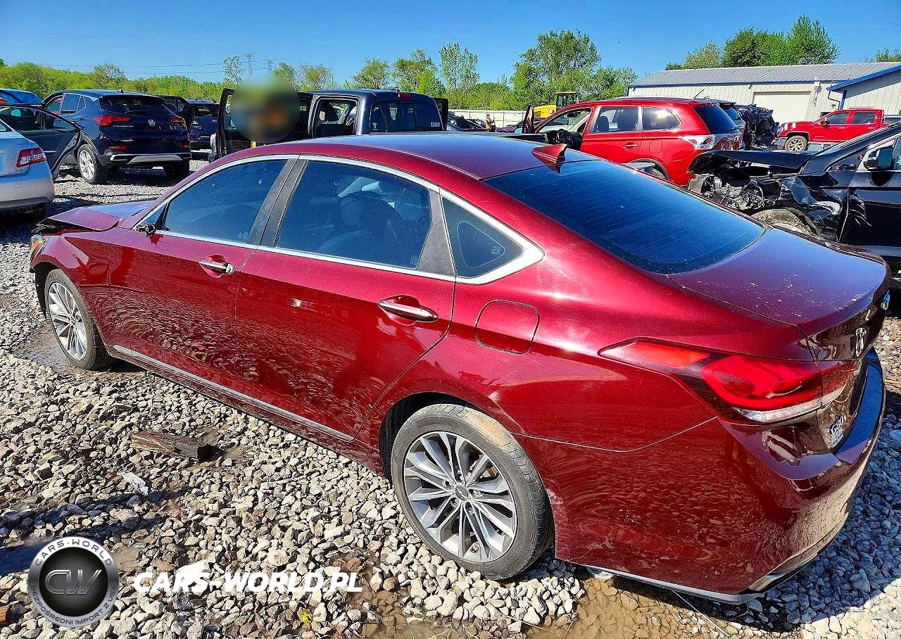 2017 Genesis G80 3.8 VIN:KMHGN4JE4HU169018 - 2