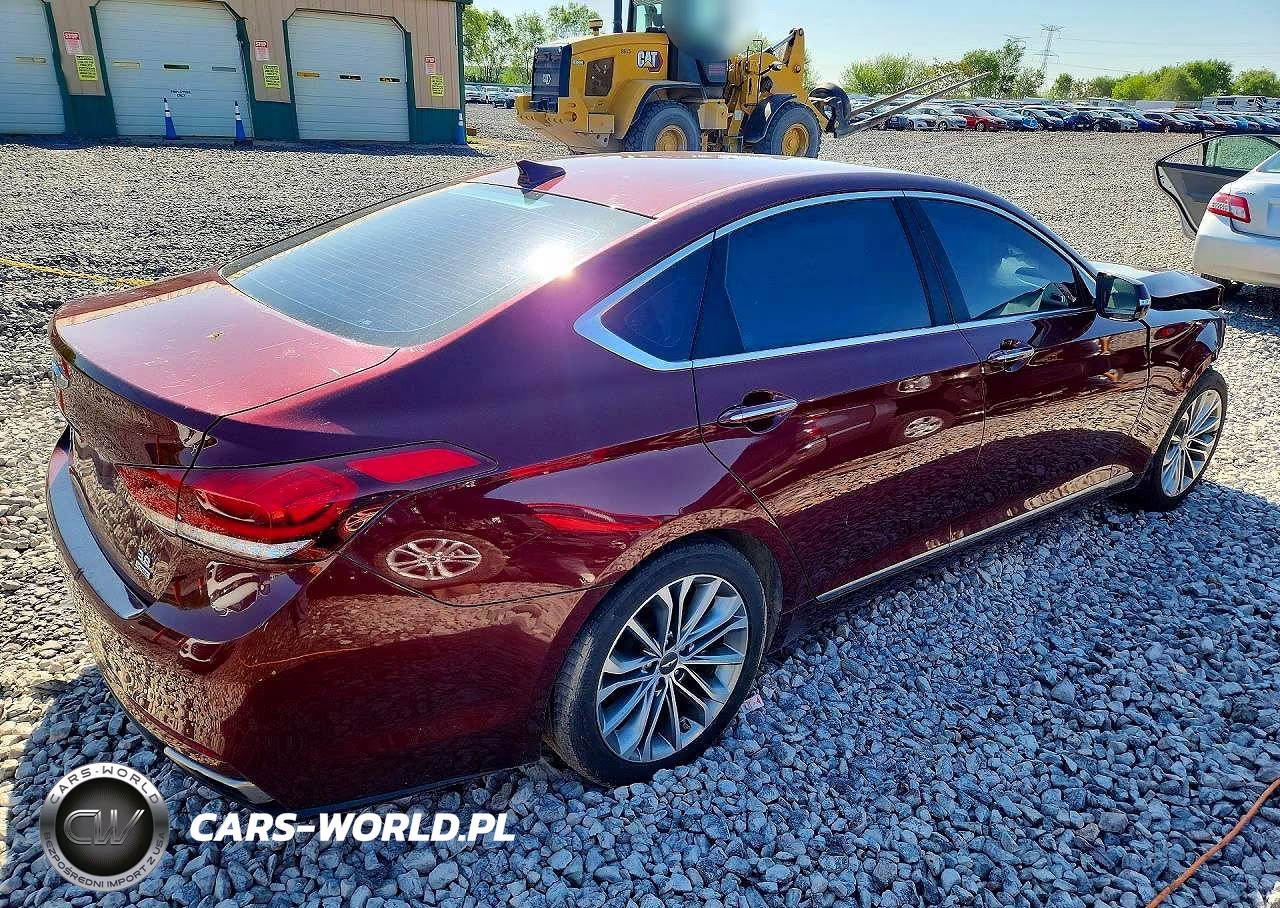 2017 Genesis G80 3.8 VIN:KMHGN4JE4HU169018 - 3
