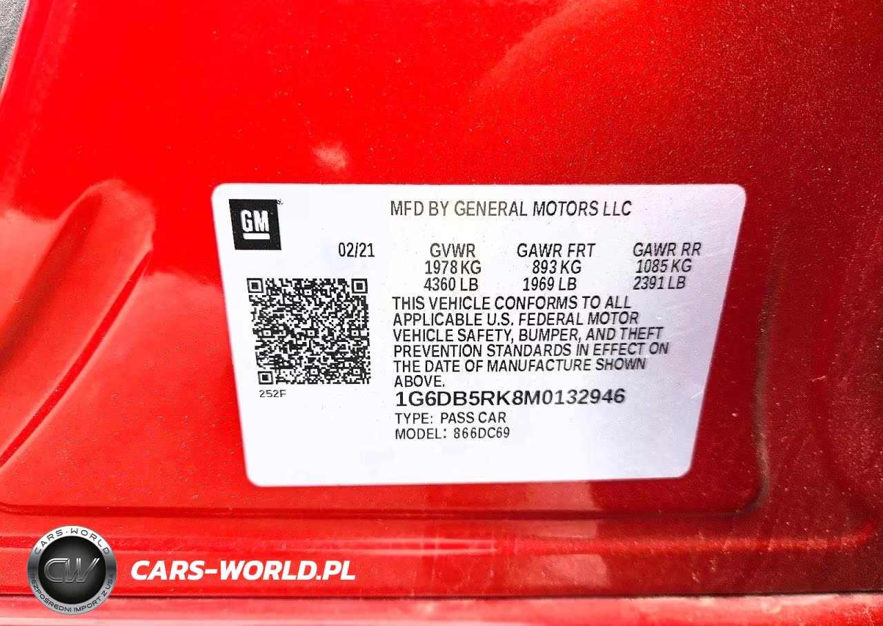 2021 Cadillac Ct4 Premium Luxury VIN:1G6DB5RK8M0132946 - 12