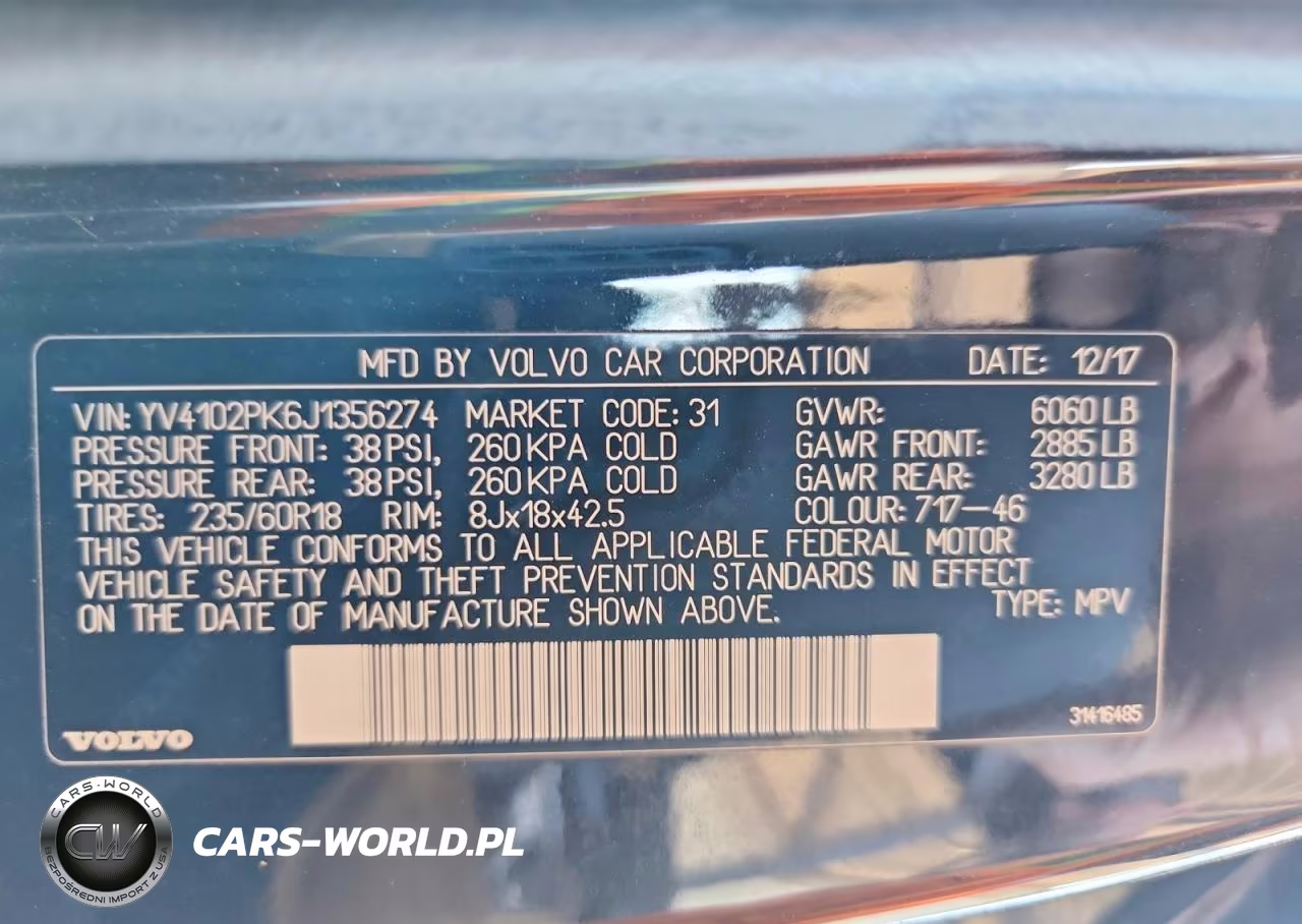 2018 Volvo Xc90 T5 VIN:YV4102PK6J1356274 - 13