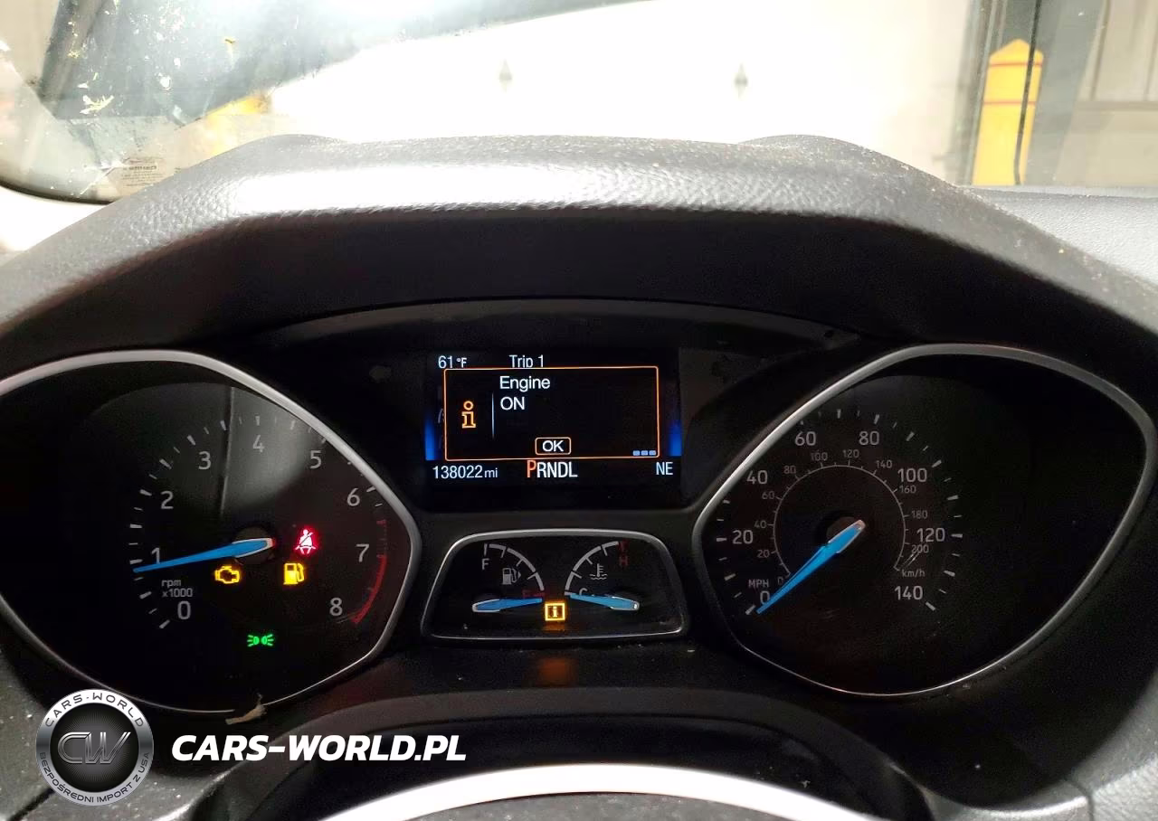 2015 Ford Focus Se VIN:1FADP3F25FL217449 - 9