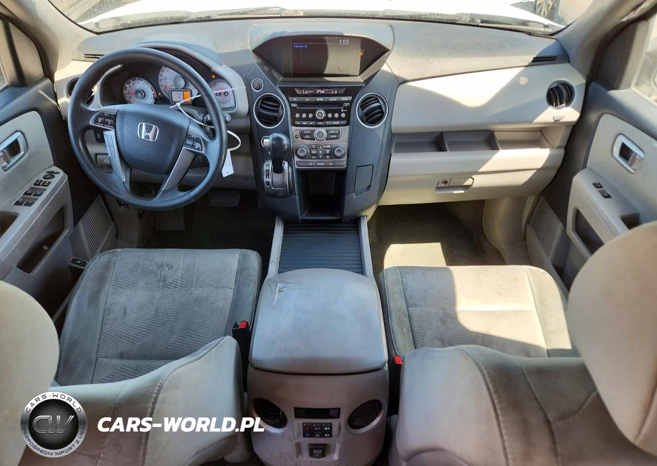 2015 Honda Pilot Lx VIN:5FNYF4H2XFB062174 - 8