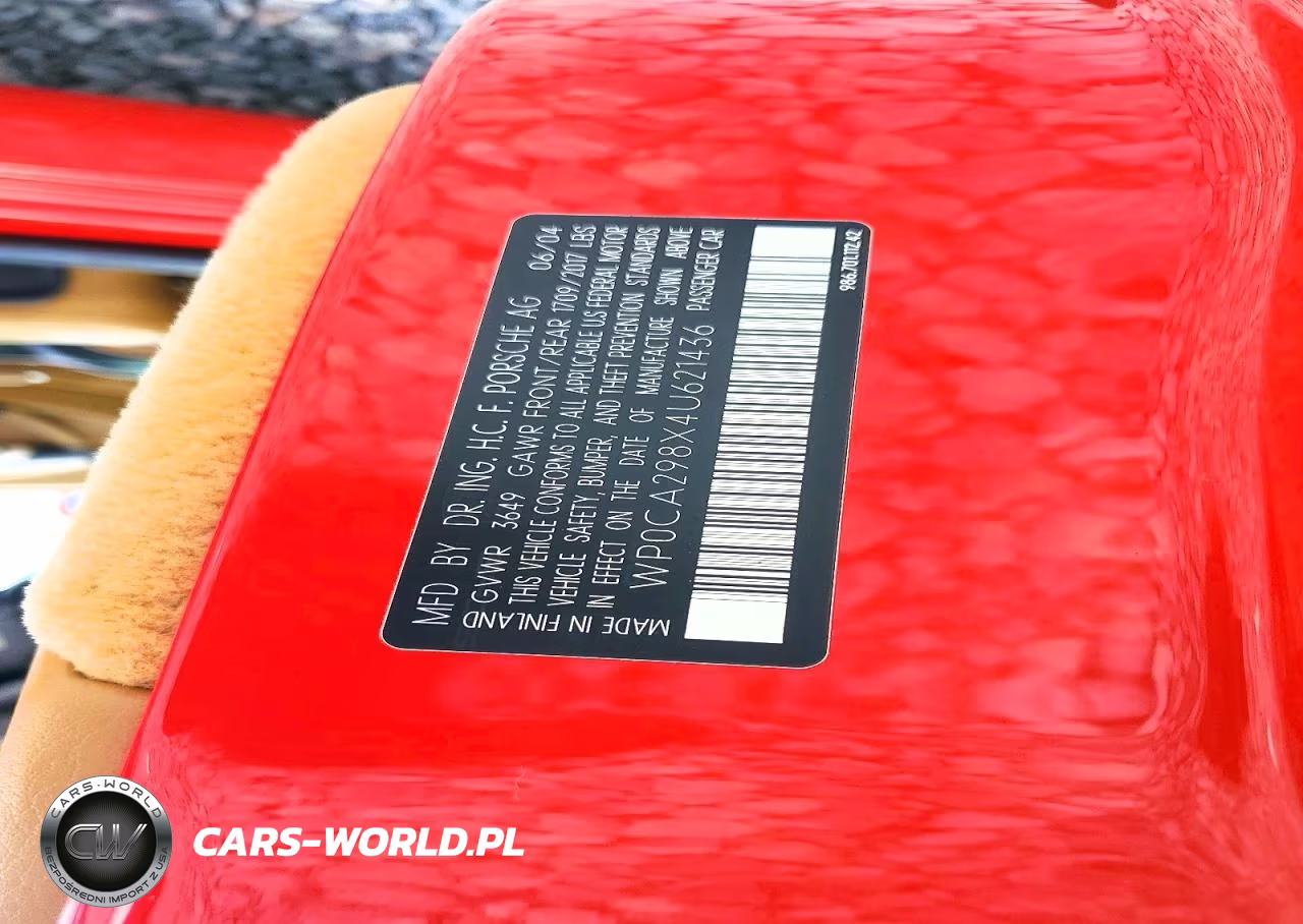 2004 Porsche Boxster VIN:WP0CA298X4U621436 - 12