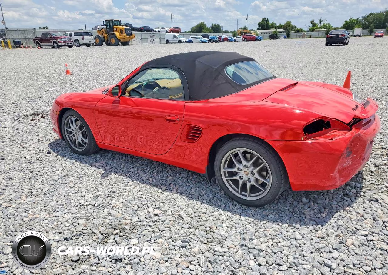2004 Porsche Boxster VIN:WP0CA298X4U621436 - 2