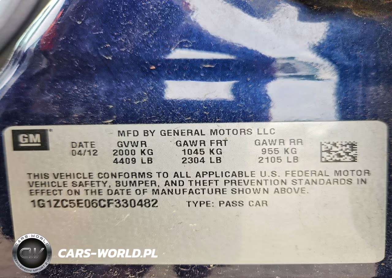 2012 Chevrolet Malibu 1Lt VIN:1G1ZC5E06CF330482 - 12