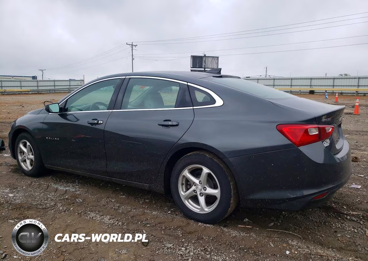 2017 Chevrolet Malibu Ls VIN:1G1ZC5ST1HF103433 - 2
