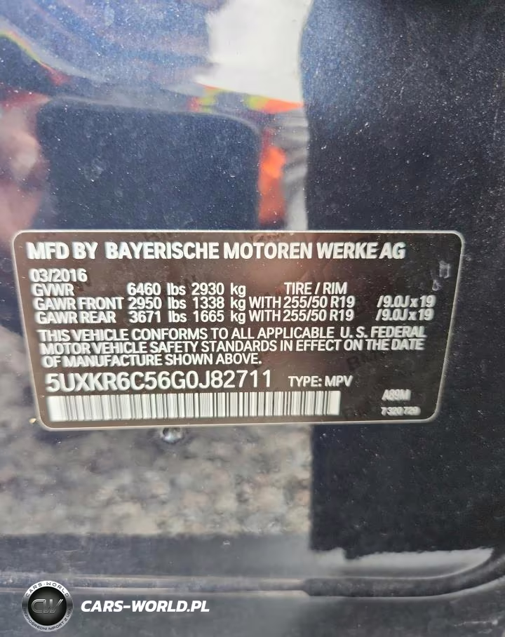 2016 BMW X5 xDrive50I VIN:5UXKR6C56G0J82711 - 13