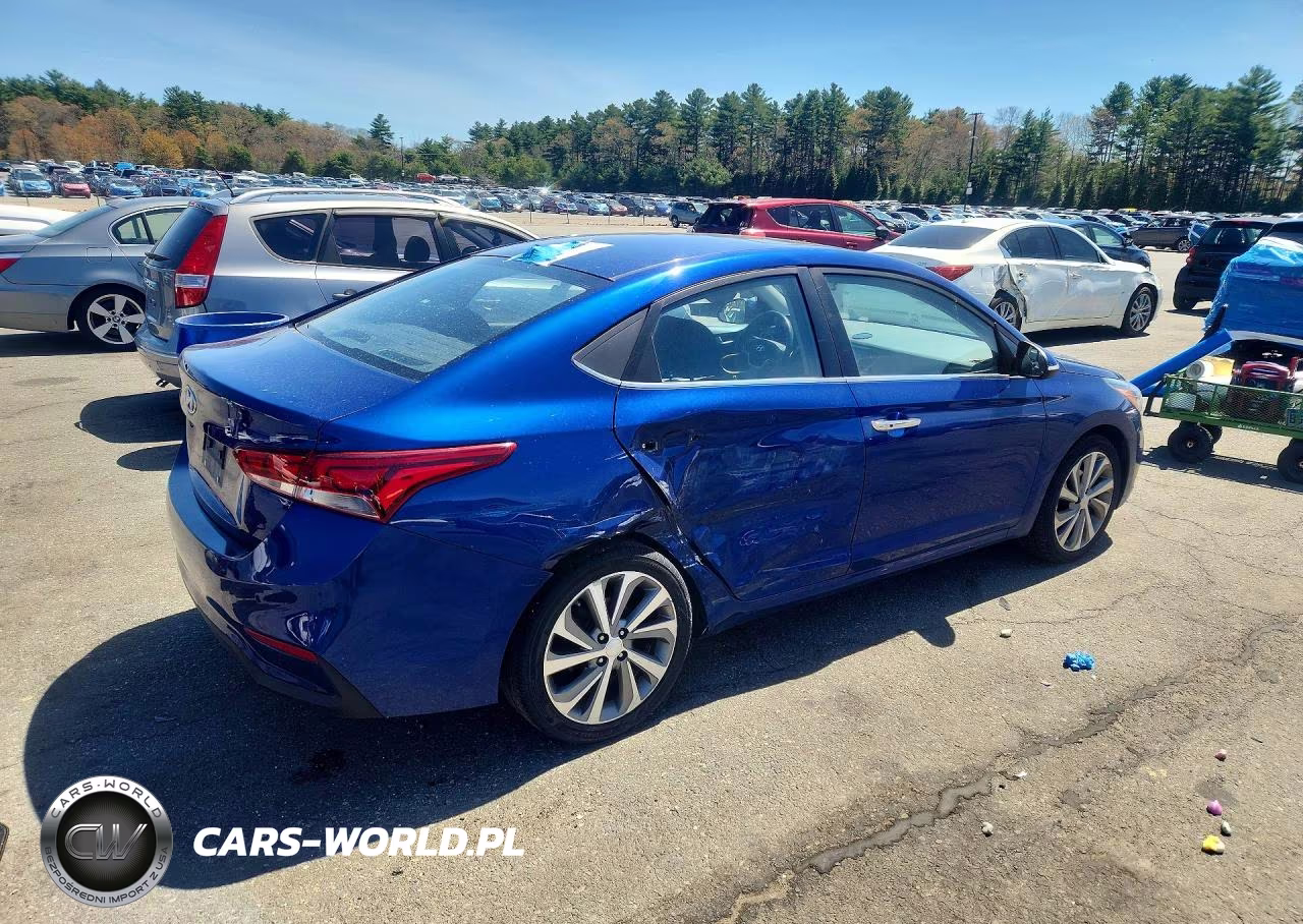2018 Hyundai Accent Limited VIN:3KPC34A38JE005282 - 3