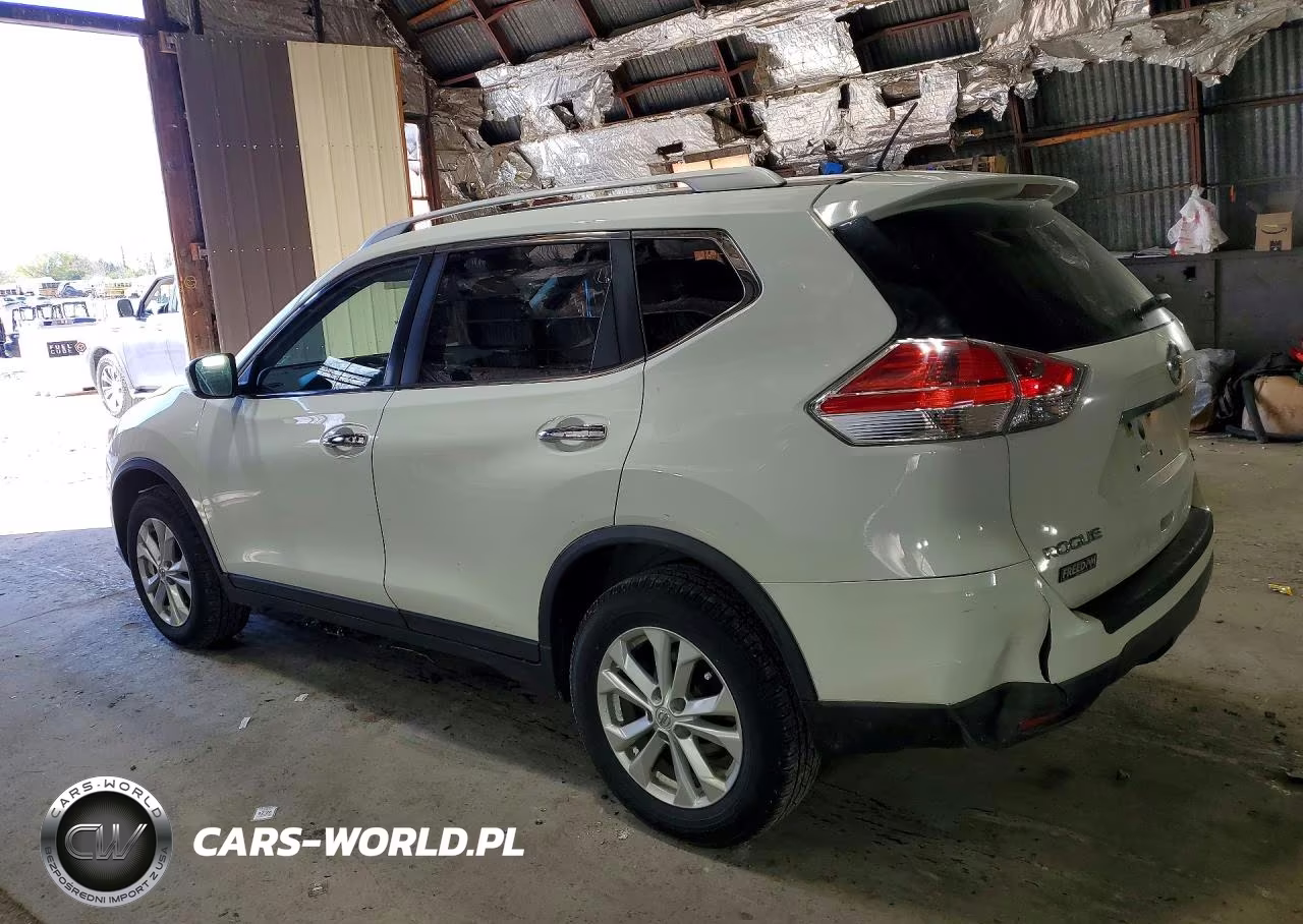 2016 Nissan Rogue Sv VIN:KNMAT2MV2GP673256 - 2