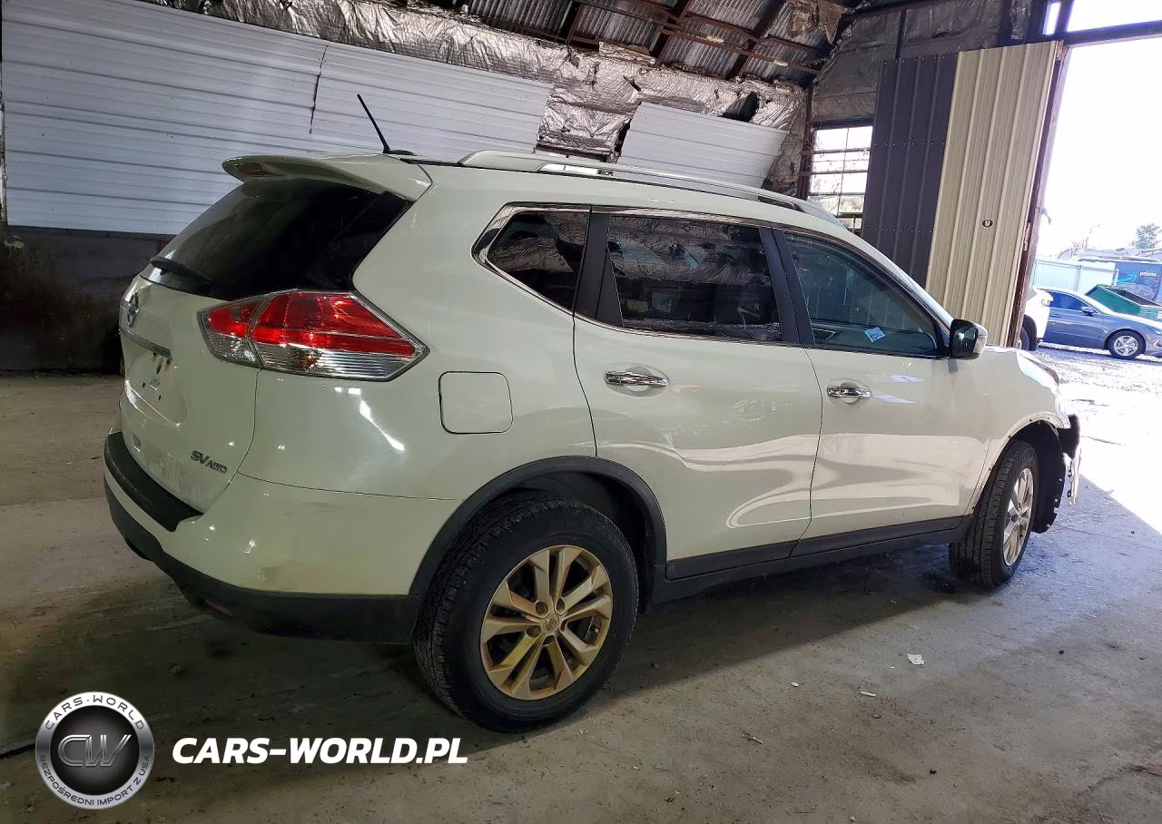 2016 Nissan Rogue Sv VIN:KNMAT2MV2GP673256 - 3