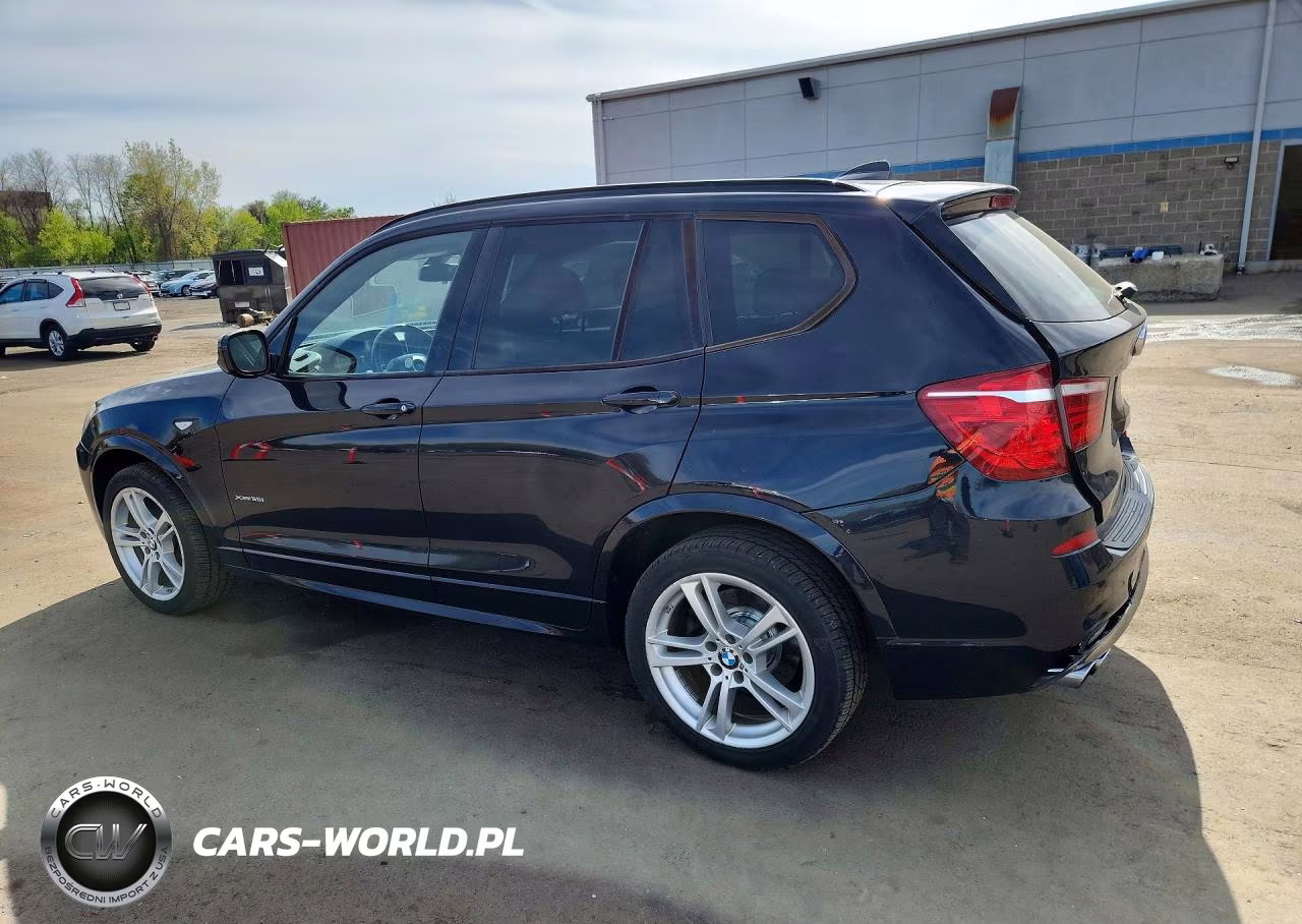 2013 BMW X3 xDrive35I VIN:5UXWX7C51DL981562 - 2