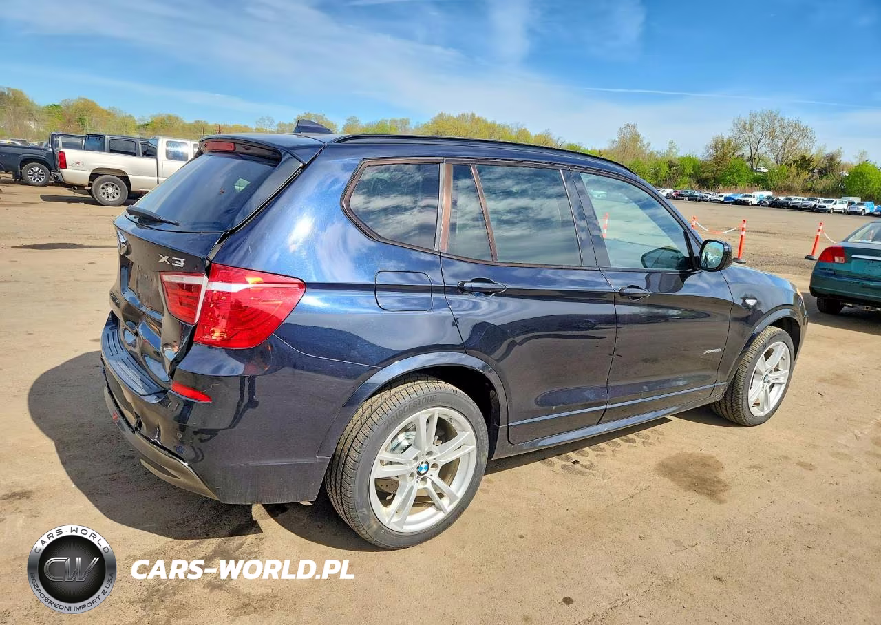 2013 BMW X3 xDrive35I VIN:5UXWX7C51DL981562 - 3
