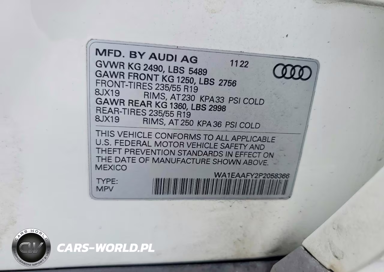 2023 Audi Q5 Premium Plus 45 VIN:WA1EAAFY2P2058366 - 12