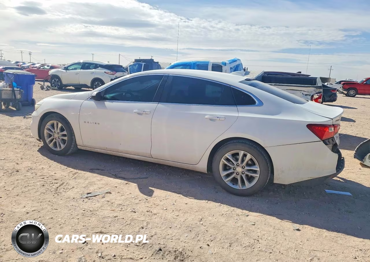 2016 Chevrolet Malibu Lt VIN:1G1ZE5ST9GF320947 - 2