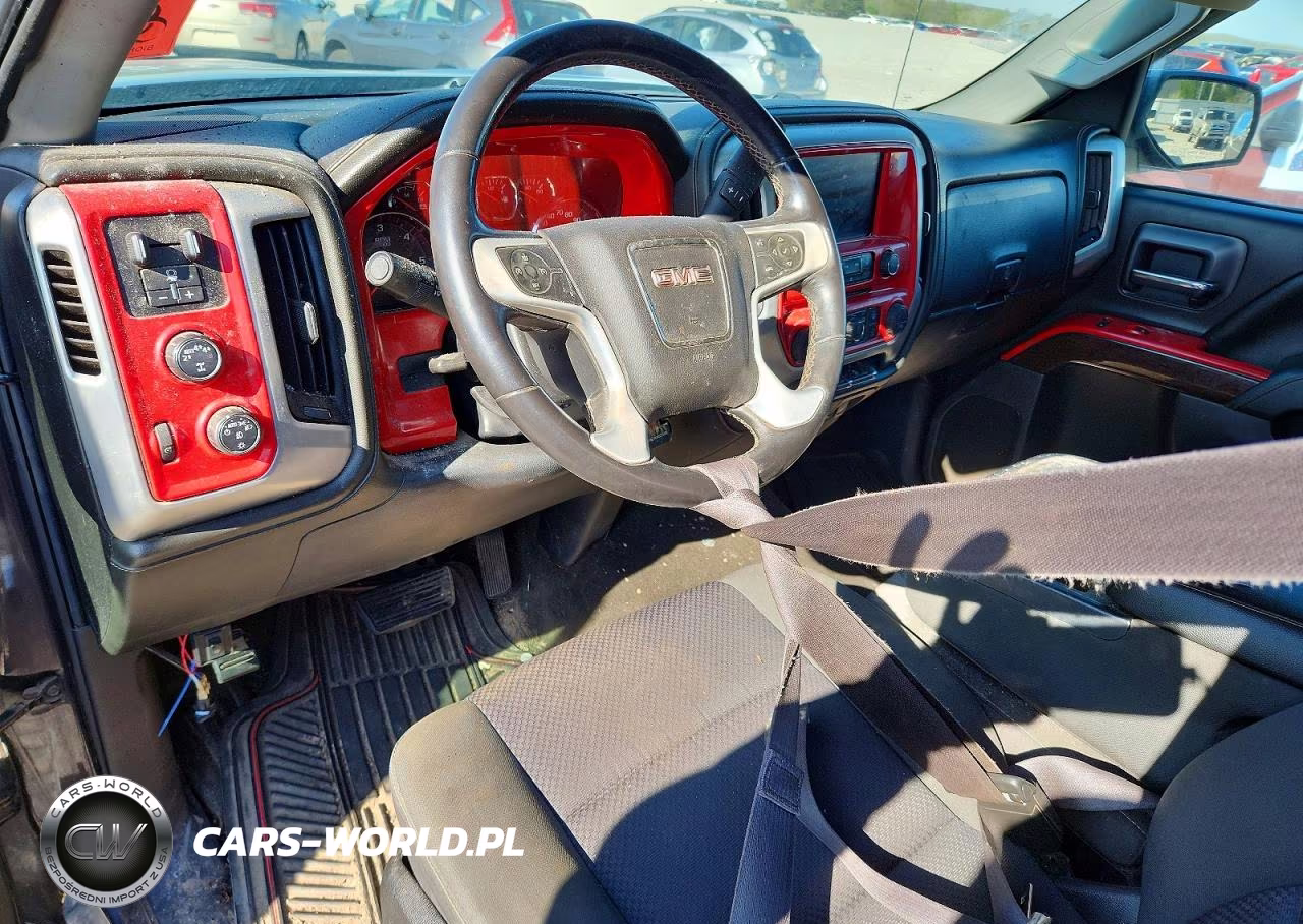 2015 GMC Sierra K1500 Sle VIN:3GTU2UEC7FG317333 - 8