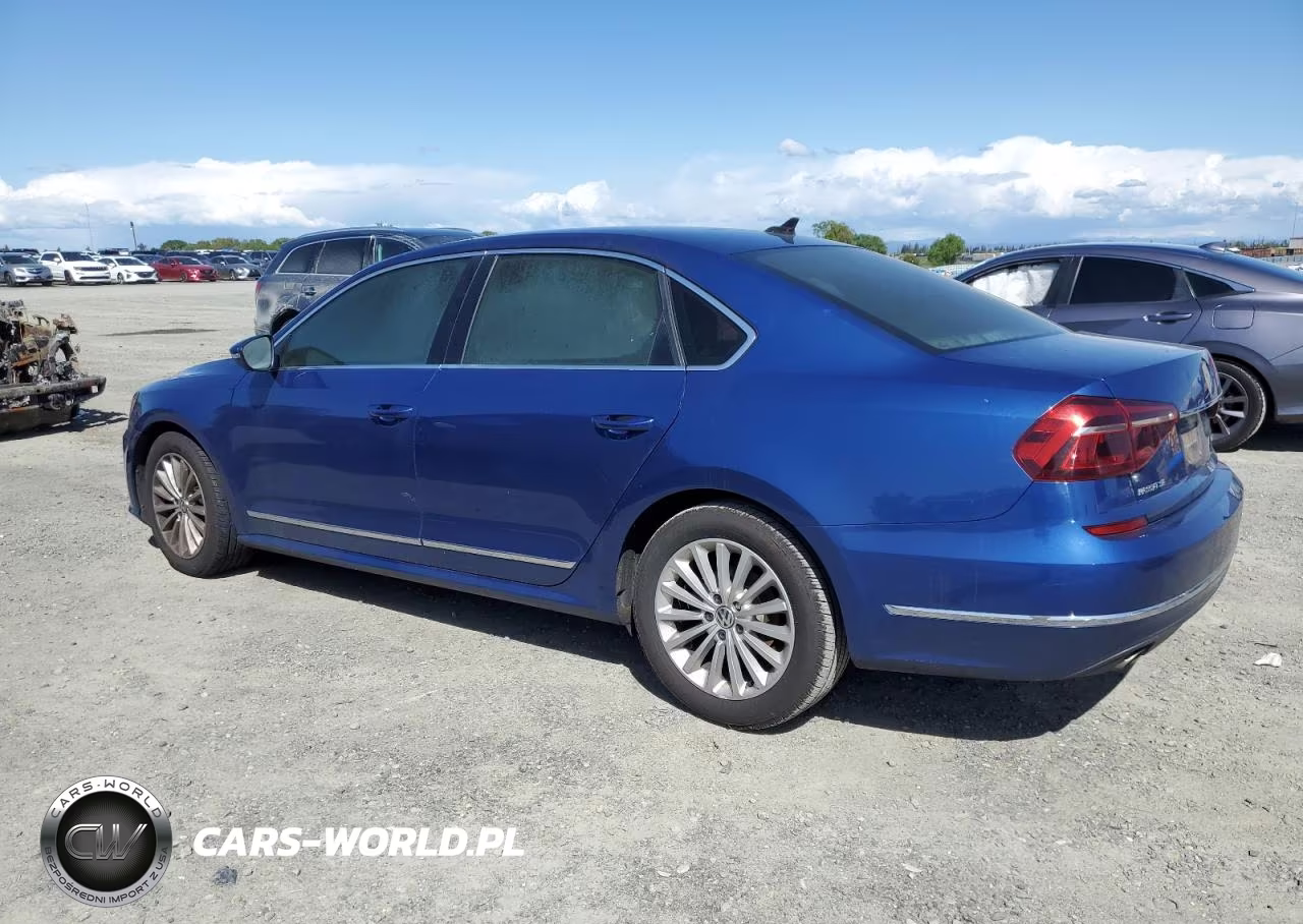 2017 Volkswagen Passat Se VIN:1VWBT7A35HC024531 - 2