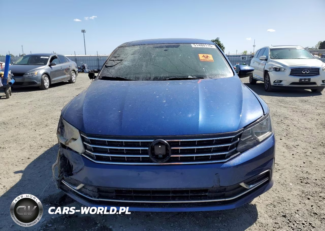 2017 Volkswagen Passat Se VIN:1VWBT7A35HC024531 - 5