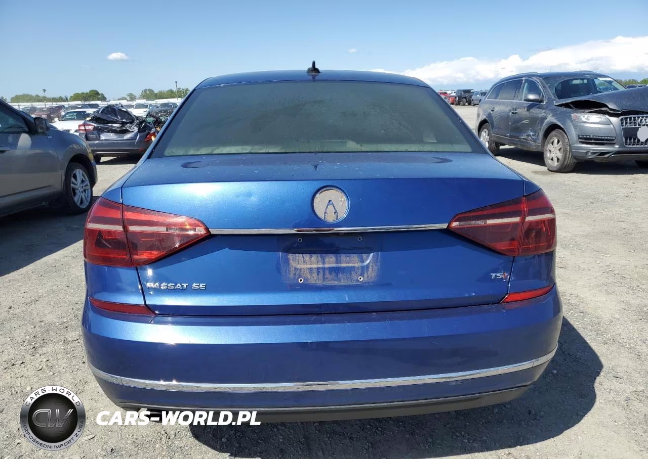 2017 Volkswagen Passat Se VIN:1VWBT7A35HC024531 - 6