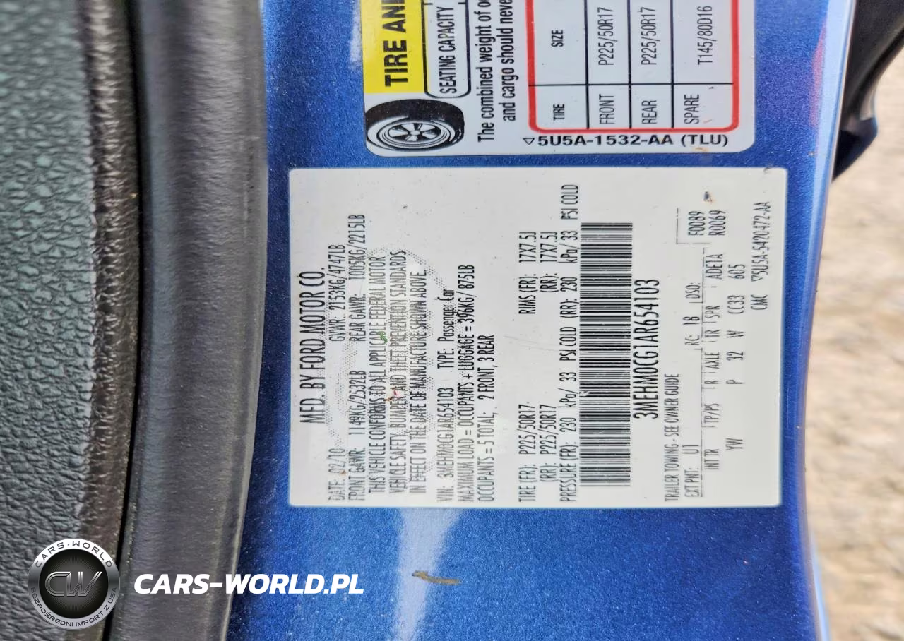 2010 Mercury Milan Premier VIN:3MEHM0CG1AR654103 - 12
