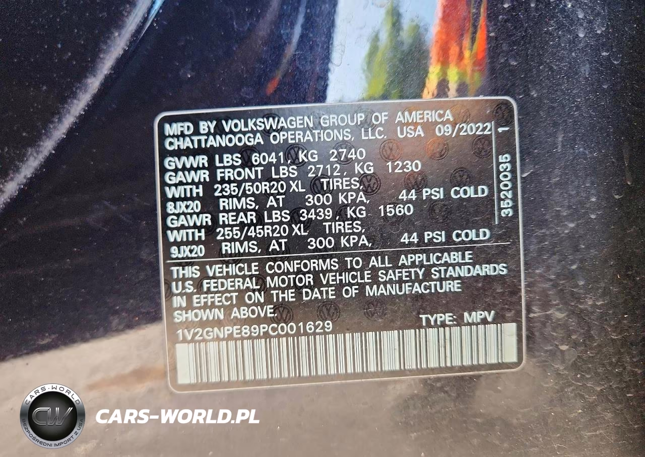 2023 Volkswagen Id.4 Pro S VIN:1V2GNPE89PC001629 - 12