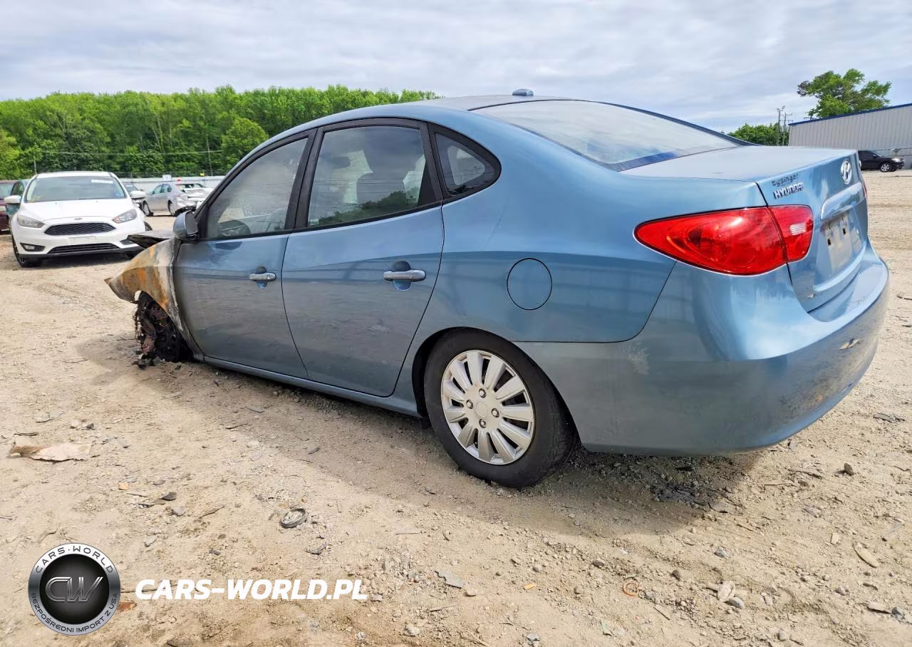 2007 Hyundai Elantra Gls VIN:KMHDU46D97U160965 - 2