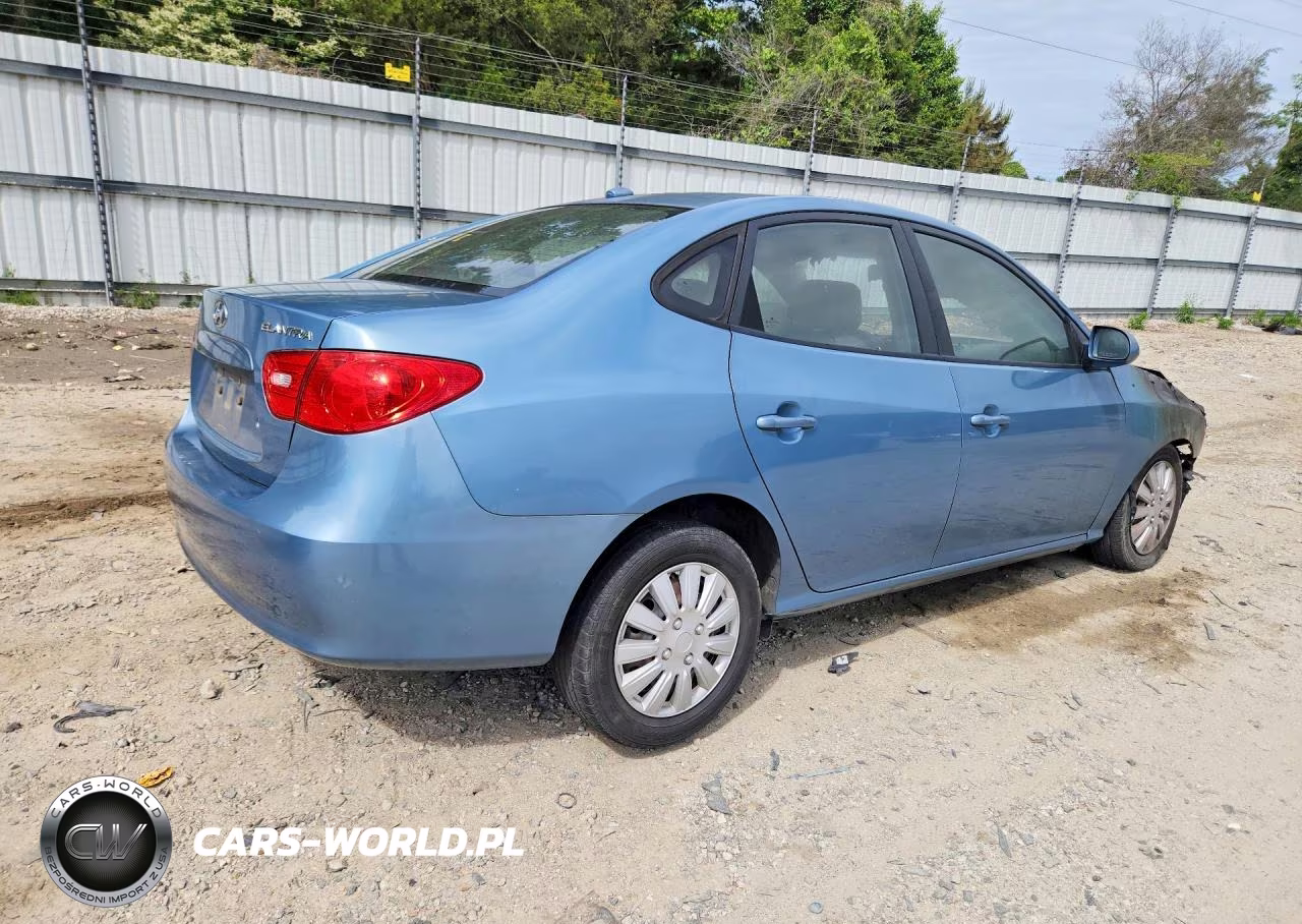 2007 Hyundai Elantra Gls VIN:KMHDU46D97U160965 - 3