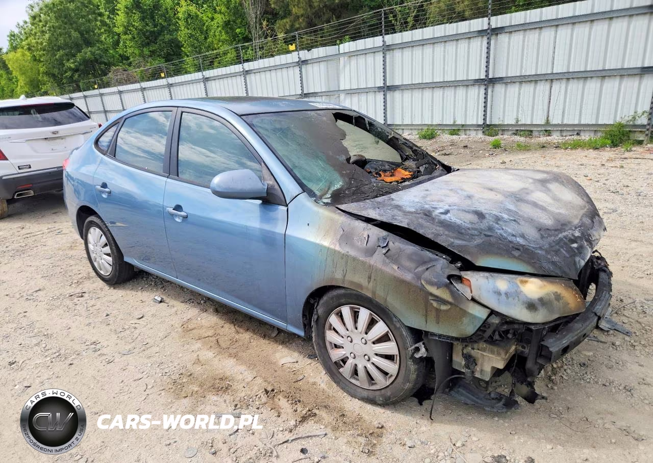 2007 Hyundai Elantra Gls VIN:KMHDU46D97U160965 - 4