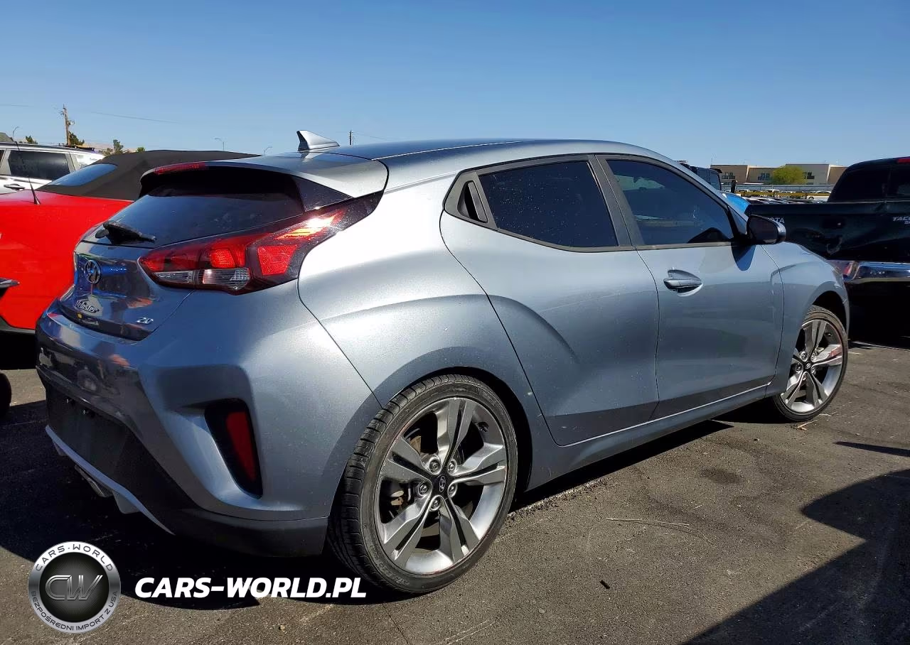 2019 Hyundai Veloster 2.0L VIN:KMHTG6AF4KU018121 - 3