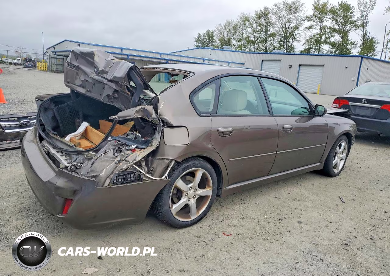 2009 Subaru Legacy 2.5I VIN:4S3BL616197236537 - 3