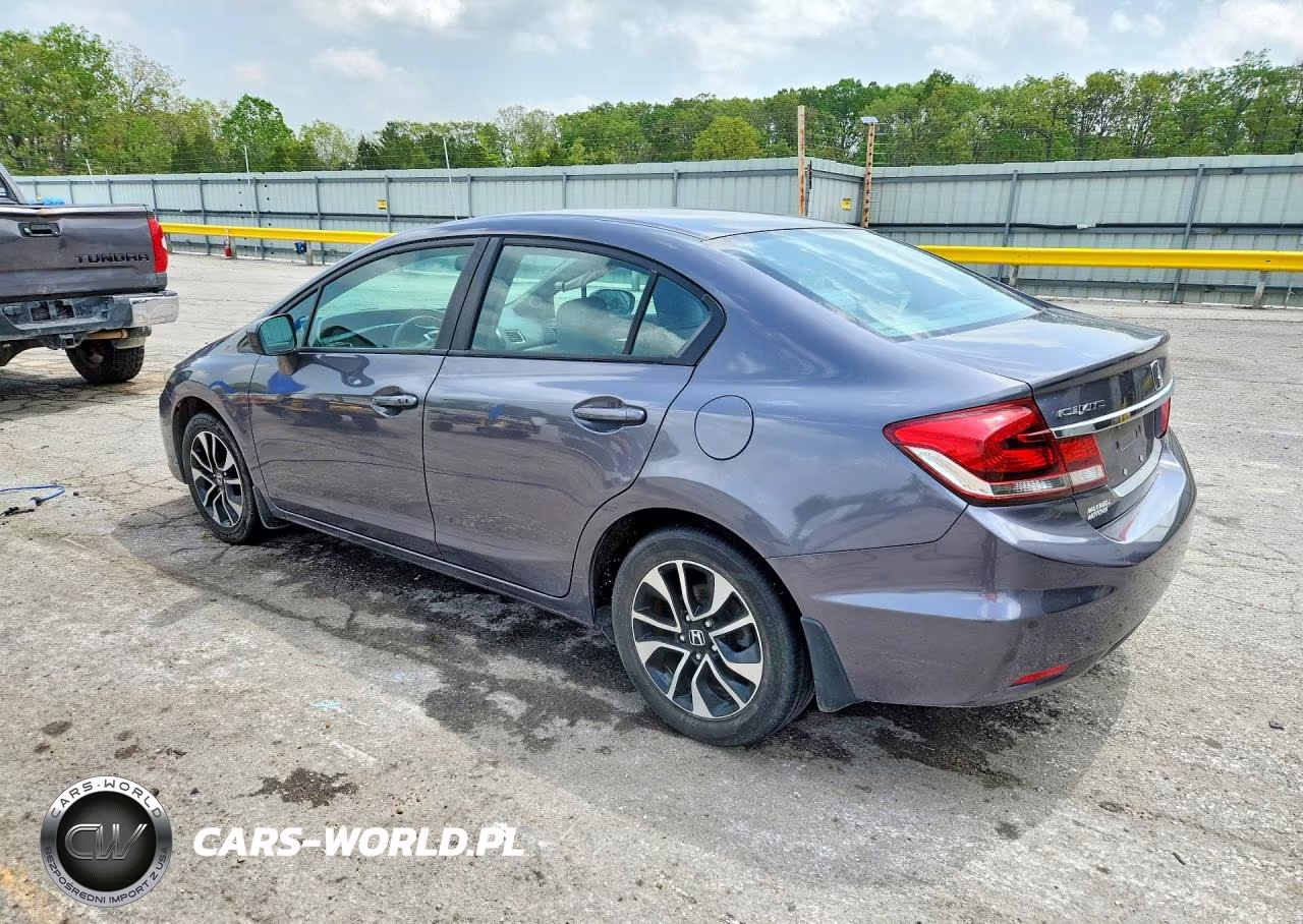 2014 Honda Civic Ex VIN:2HGFB2F80EH541292 - 2