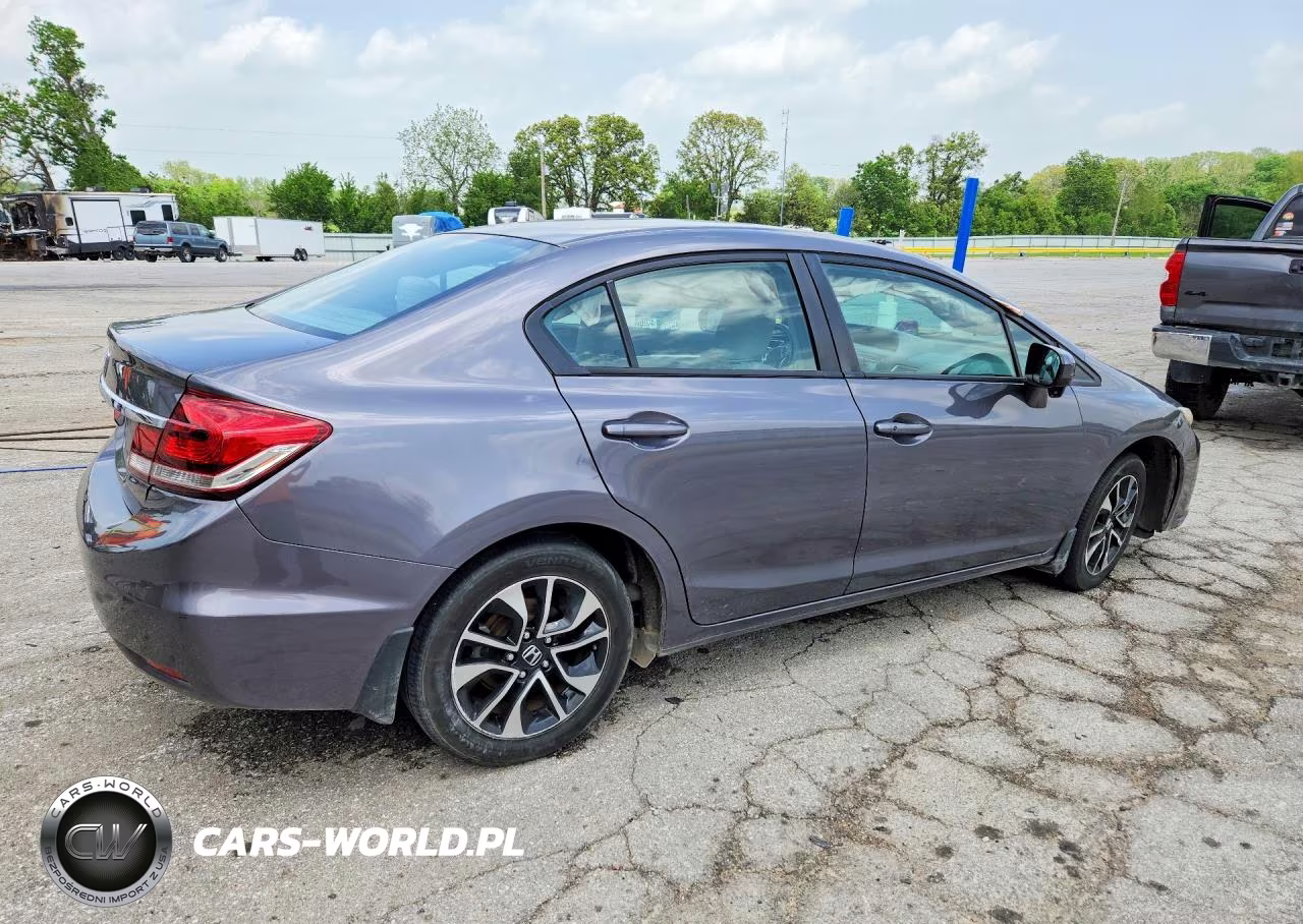 2014 Honda Civic Ex VIN:2HGFB2F80EH541292 - 3