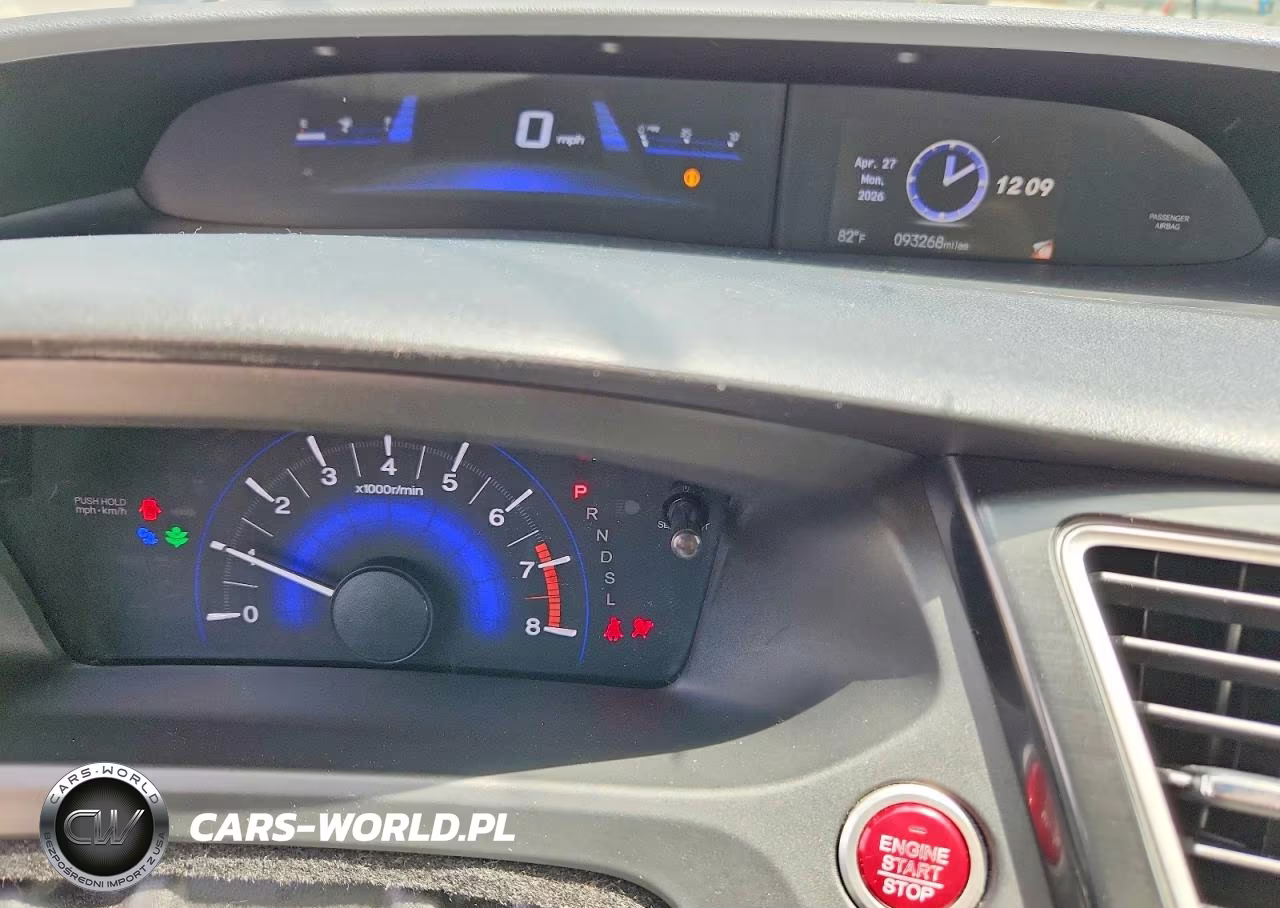 2014 Honda Civic Ex VIN:2HGFB2F80EH541292 - 9
